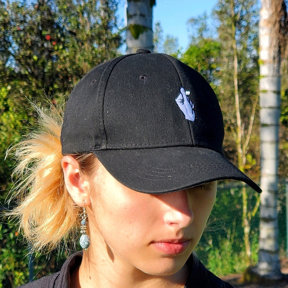 Baseball Hats flipper Little Heart Love Gesture 💗 - Picture 12 of 14